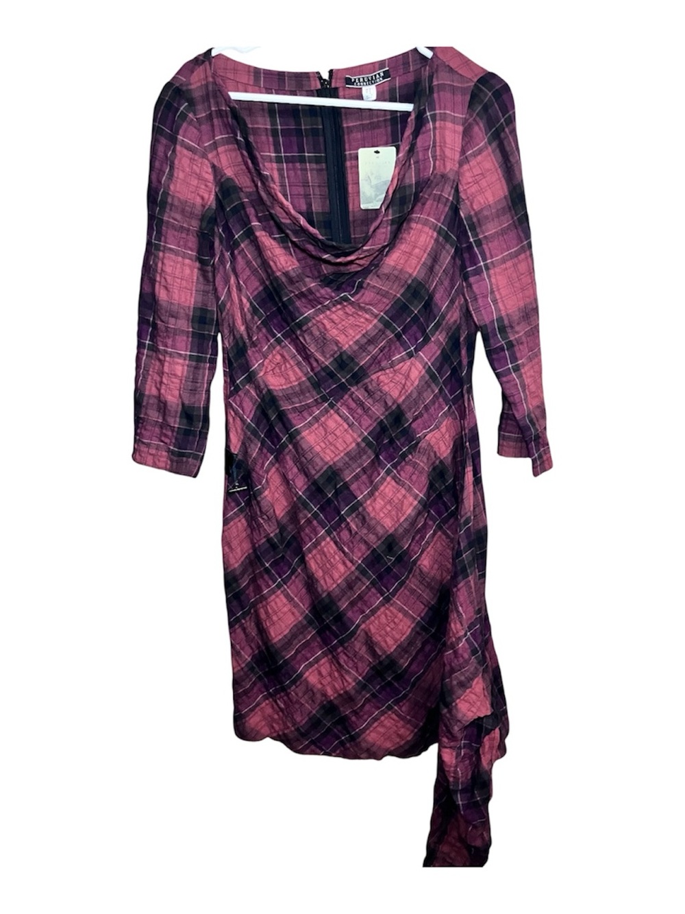 Peruvian Connection Checker Dress | Women’s Patterned Knit Dress